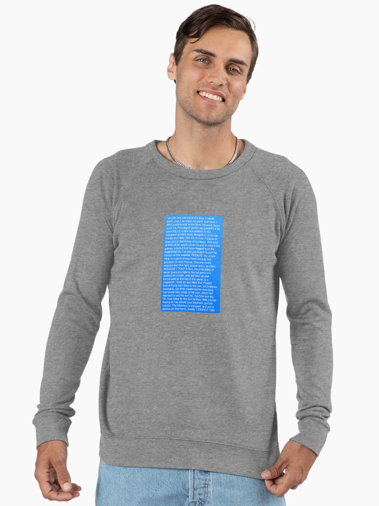 Aperçu 2 sur 6. Sweatshirt léger avec l'œuvre Brennan Lee Mulligan : coup de gueule créée et vendue par EndearDesigns.