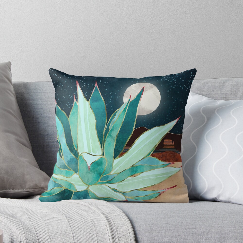 Item preview, Throw Pillow designed and sold by spacefrogdesign.