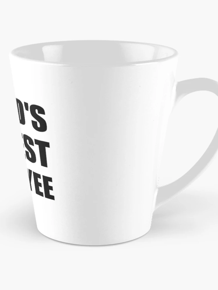 Thumbnail 1 of 4, Coffee Mug, World's Okayest Employee designed and sold by TheBestStore.