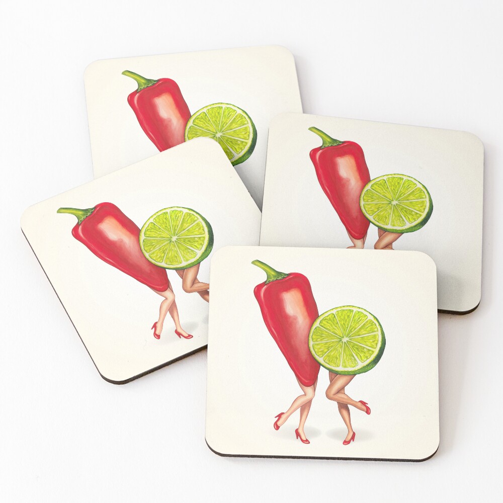 Item preview, Coasters (Set of 4) designed and sold by Kelly Gilleran.