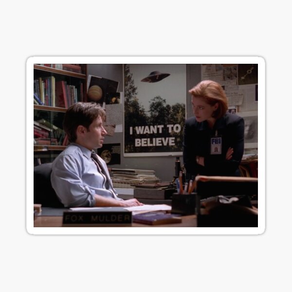 Item preview, Mulder y Scully designed and sold by jenkalish.