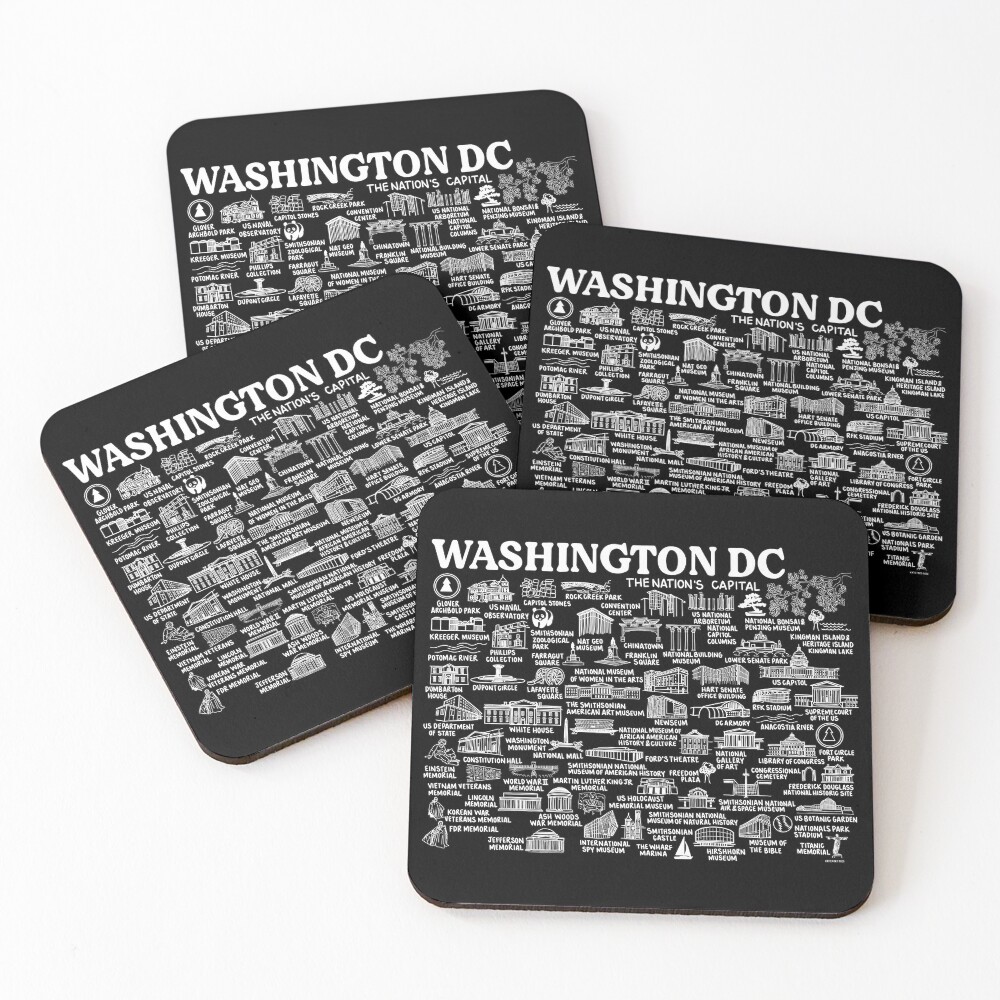 Item preview, Coasters (Set of 4) designed and sold by fiberandgloss.