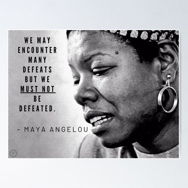 Item preview, Diseño inspirado en Maya Angelou designed and sold by Famous Eternal Figures.