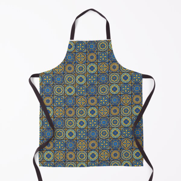 Item preview, Morrocan Tile Pattern - Morrocan Style Seamless Pattern (Green and Blue) designed and sold by ShawnDzign.