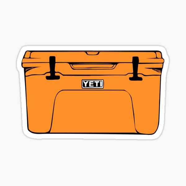 Item preview, Cooler (cangrejo real a la naranja) designed and sold by stickerstickersticker.