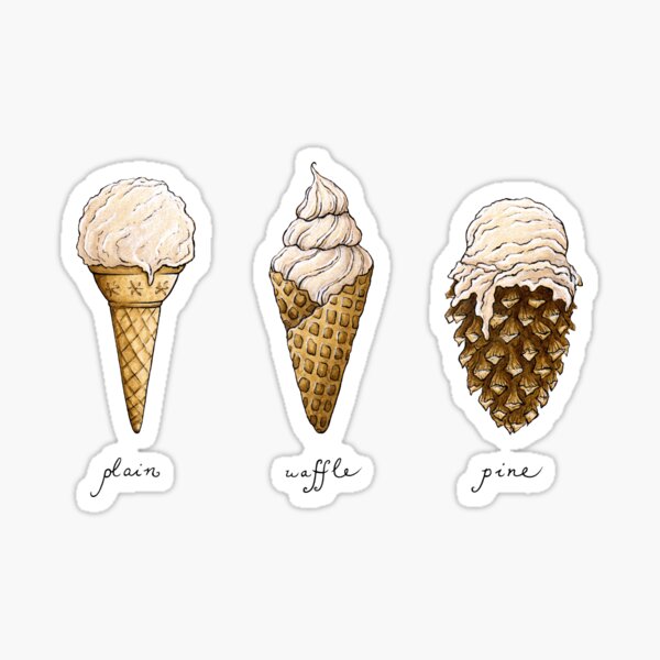 Aperçu de l'œuvre Cornets de glace créée et vendue par Mariya Olshevska.