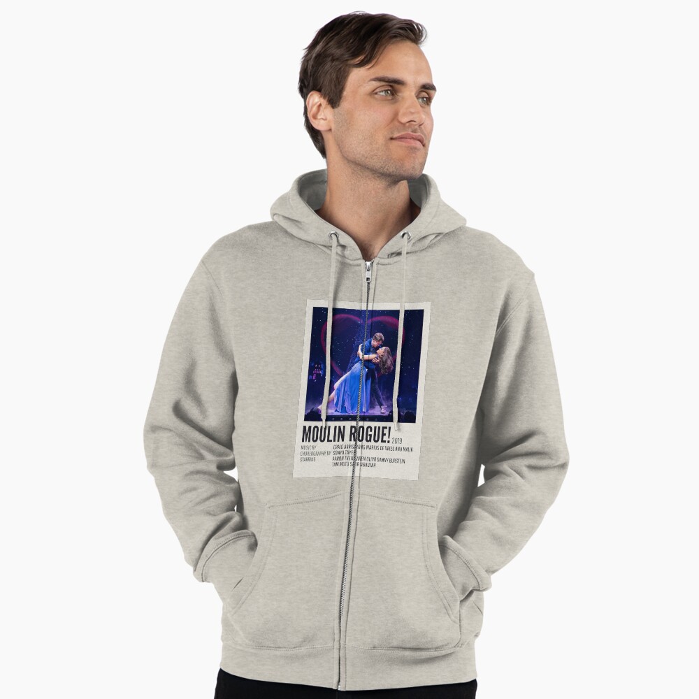 Vista previa del artículo con la obra «Sudadera con capucha y cremallera», diseñado y vendido por therookiestore.