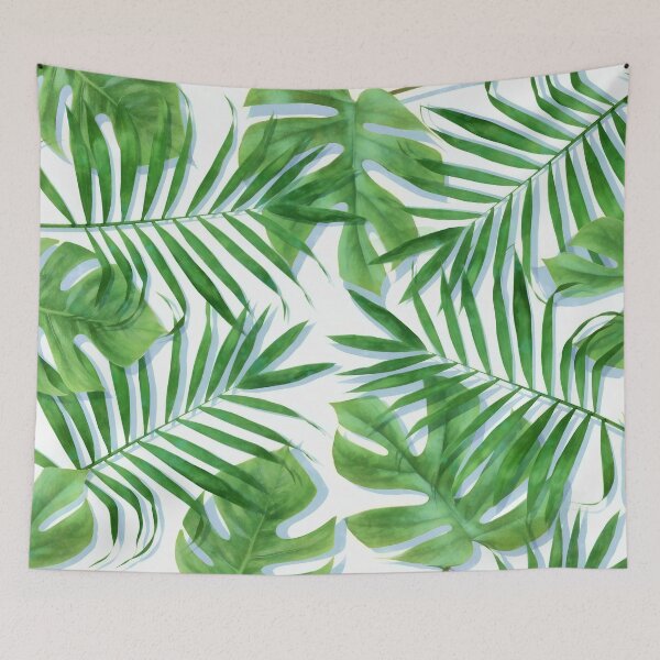 Item preview, Hojas verdes tropicales V designed and sold by CatyArte.