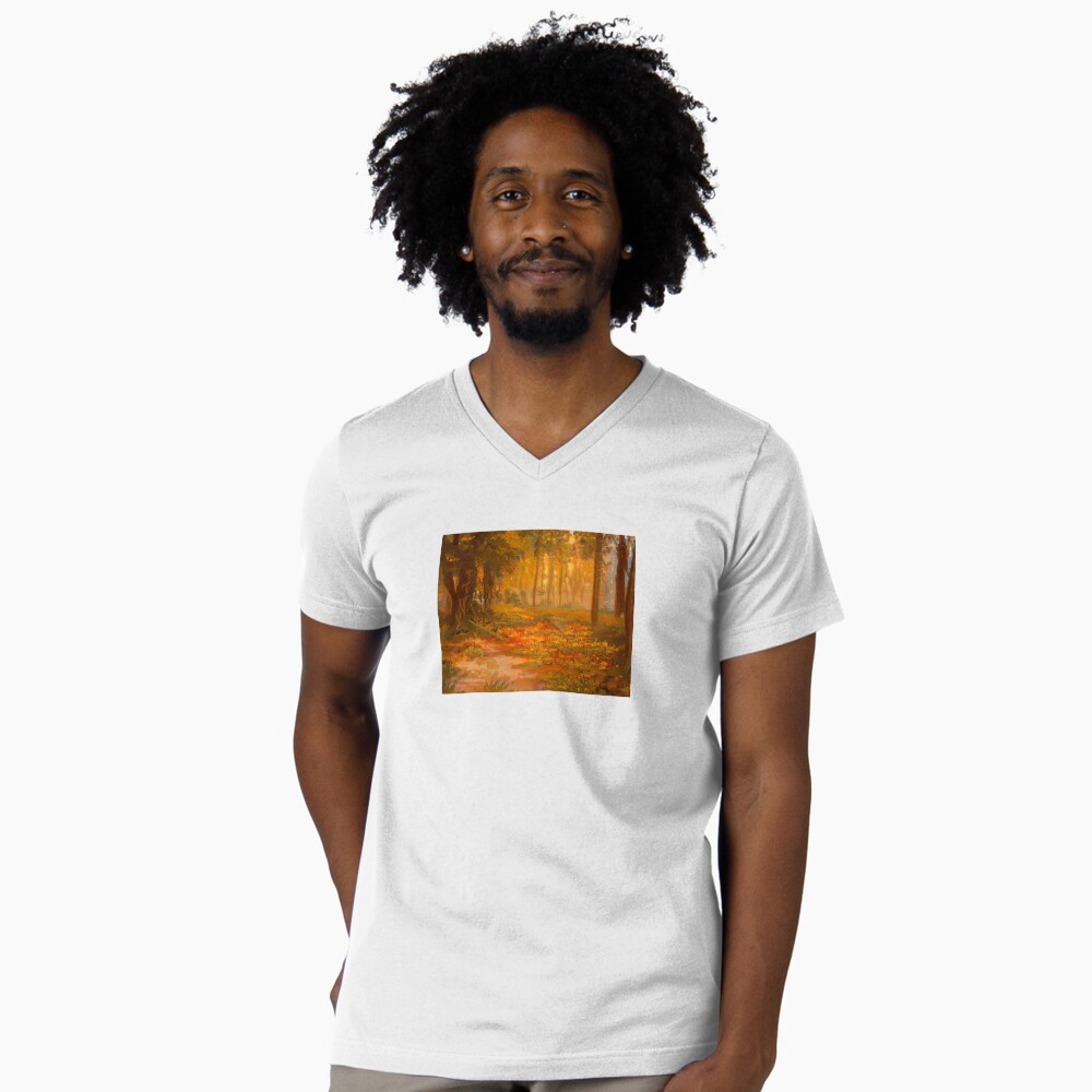 Aperçu de l'œuvre T-shirt col V créée et vendue par Klementsen.