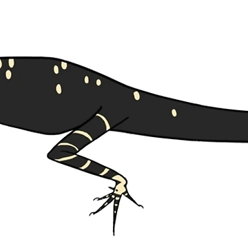 Artwork thumbnail, Many-Scaled Anole by LatexFreeBeans