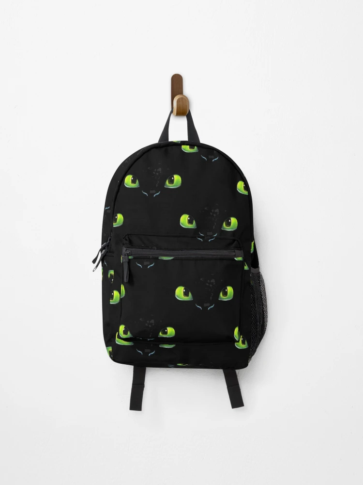 Thumbnail 1 of 3, Backpack, Toothless Dragon Eyes designed and sold by Khamyah67.