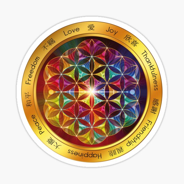 Item preview, Un símbolo de la geometría sagrada. Hay muchas creencias espirituales asociadas con él. Es una expresión visual de las conexiones que la vida teje a través de todos los seres sintientes. designed and sold by Lilyas.