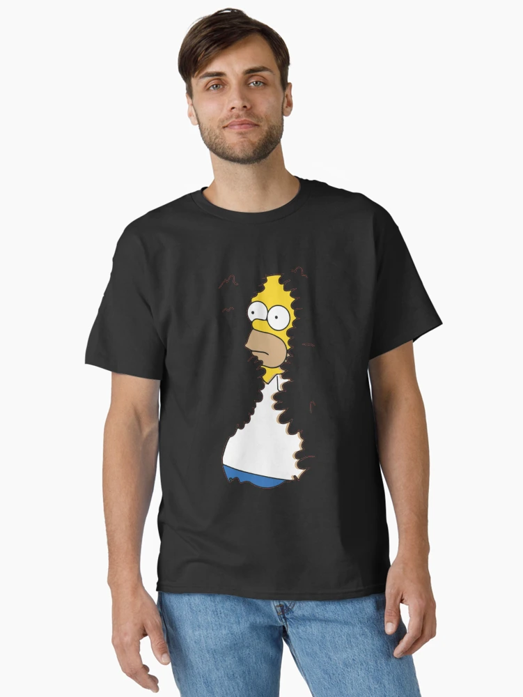 Imagen 2 de 7, Camiseta clásica con la obra Homero en setos, diseñada y vendida por ScottKingg.