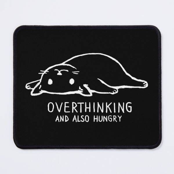 Item preview, Fox Shiver - Overthinking and Also Hungry designed and sold by Fox Shiver.