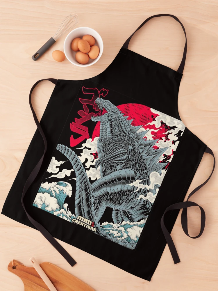 Thumbnail 1 of 6, Apron, The King of Monster designed and sold by RhyhanaManson.