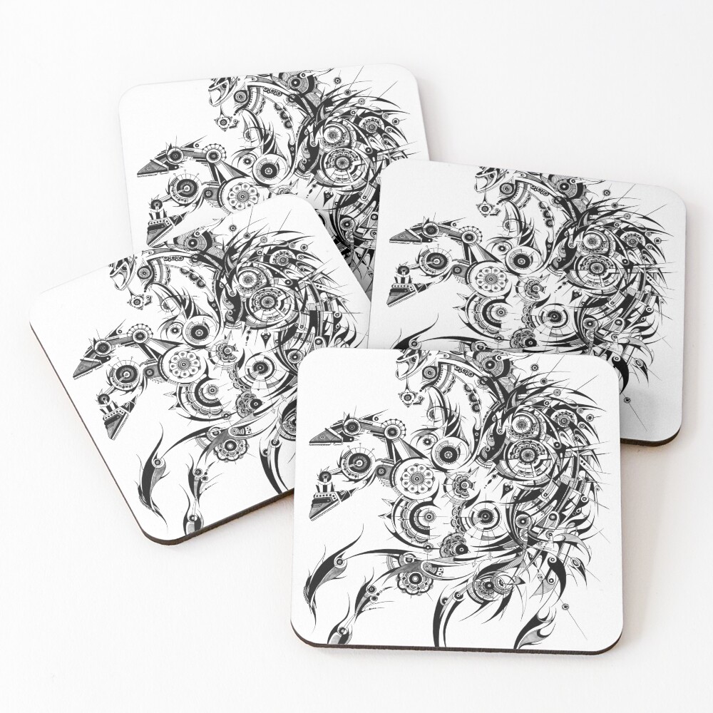 Item preview, Coasters (Set of 4) designed and sold by MR-END.