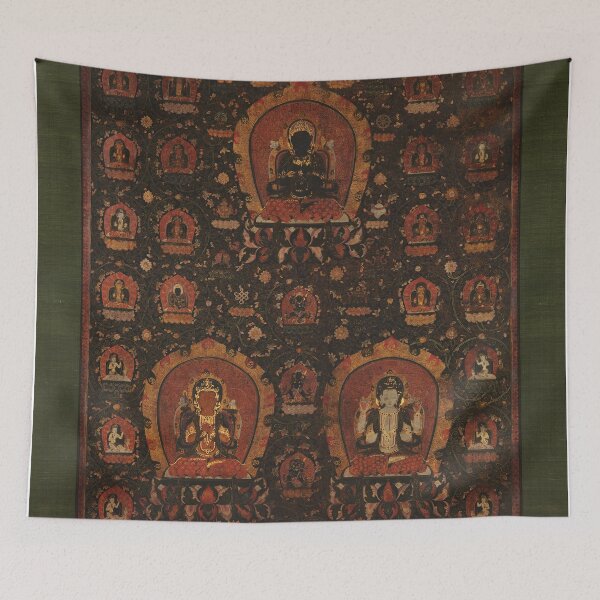 Aperçu de l'œuvre Mandala bouddhiste Vajradhara Manjushri 62 créée et vendue par GuyBlank.