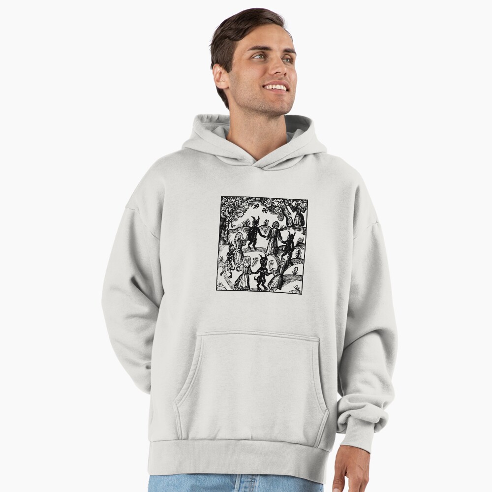 Vista previa del artículo con la obra «Sudadera con capucha oversize prémium», diseñado y vendido por TheWhiteBear.