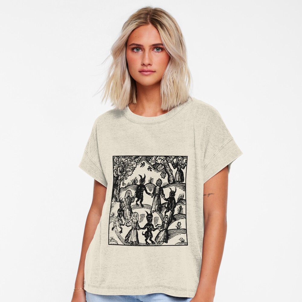 Vista previa del artículo con la obra «Camiseta relajada», diseñado y vendido por TheWhiteBear.