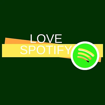 Artwork thumbnail, LOVE SPOTIFY GREEN YELLOW by OMdesign10