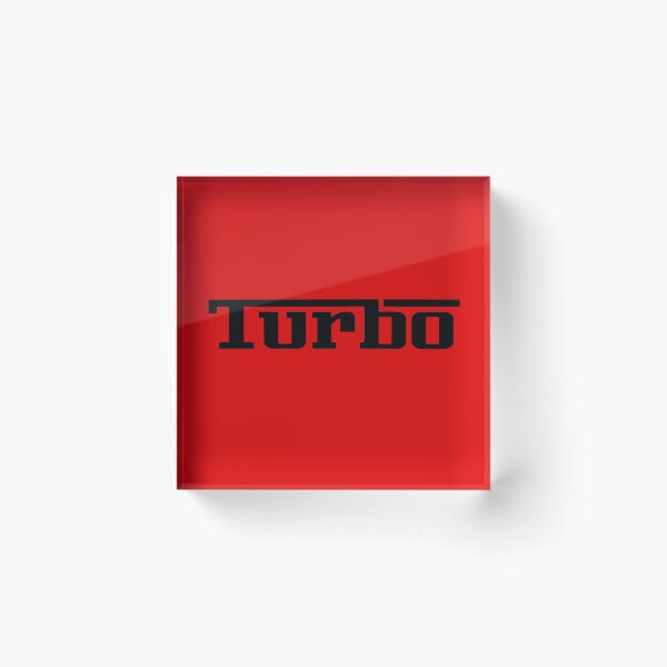 Aperçu de l'œuvre Autocollant de pare-chocs de vitre auto Turbo Racing Car créée et vendue par Inspired Images.