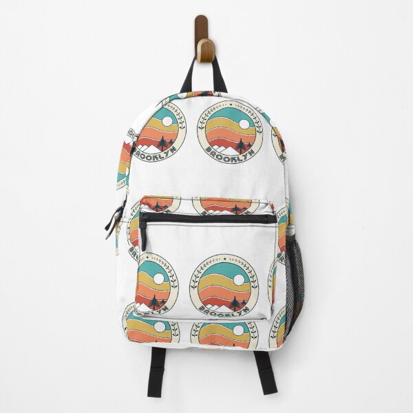 Item preview, Brooklyn Retro Vintage Sunset - Brooklyn New York Mountain Souvenir - Gift - Hometown - Hiking - Nature designed and sold by HappyTees Lab.