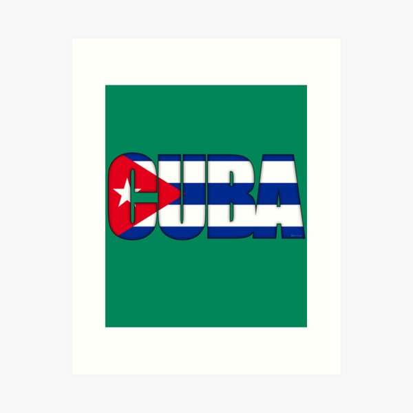 Aperçu de l'œuvre Drapeau de Cuba créée et vendue par MikePrittie.