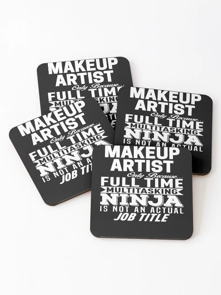 Thumbnail 1 of 5, Coasters (Set of 4), Makeup artist designed and sold by clickmostro.