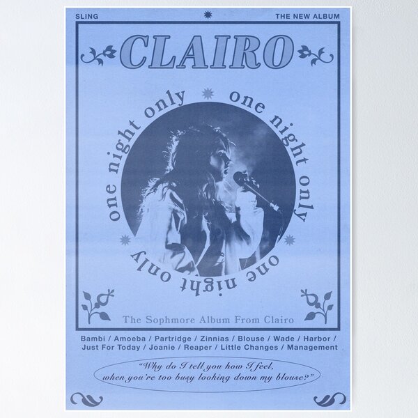 Item preview, Álbum Clairo Sling designed and sold by lgsketches.