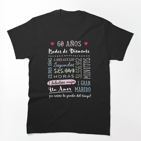 Item preview, Bodas de Diamante 60 años Aniversario de Boda Regalo designed and sold by betternotes.