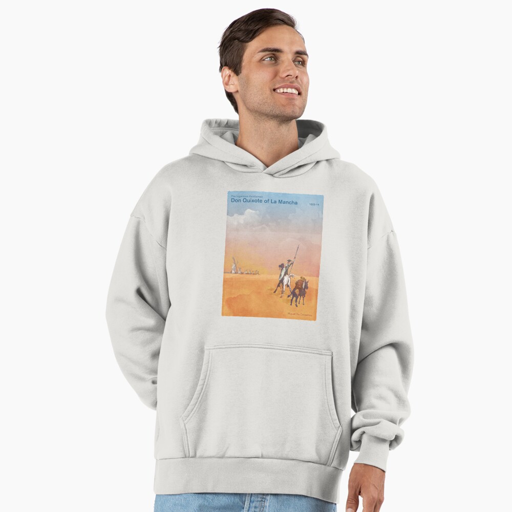 Vista previa del artículo con la obra «Sudadera con capucha oversize prémium», diseñado y vendido por RedHillPrints.