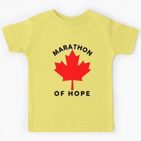 Aperçu de l'œuvre TERRY FOX MARATHON DE L'ESPOIR créée et vendue par Hussain Shirts.