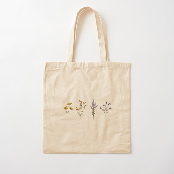 Aperçu de l'œuvre Fleurs sauvages dessinées à la main créée et vendue par GlowinUp Shop.