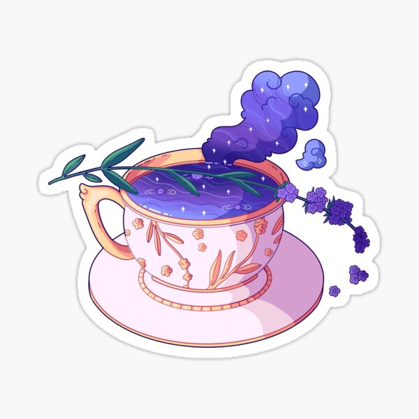 Item preview, Brebaje de lavanda designed and sold by MidnightTeashop.