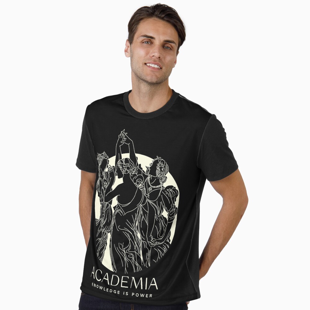 Vista previa del artículo con la obra «Camiseta gráfica», diseñado y vendido por AcademiaCollege.