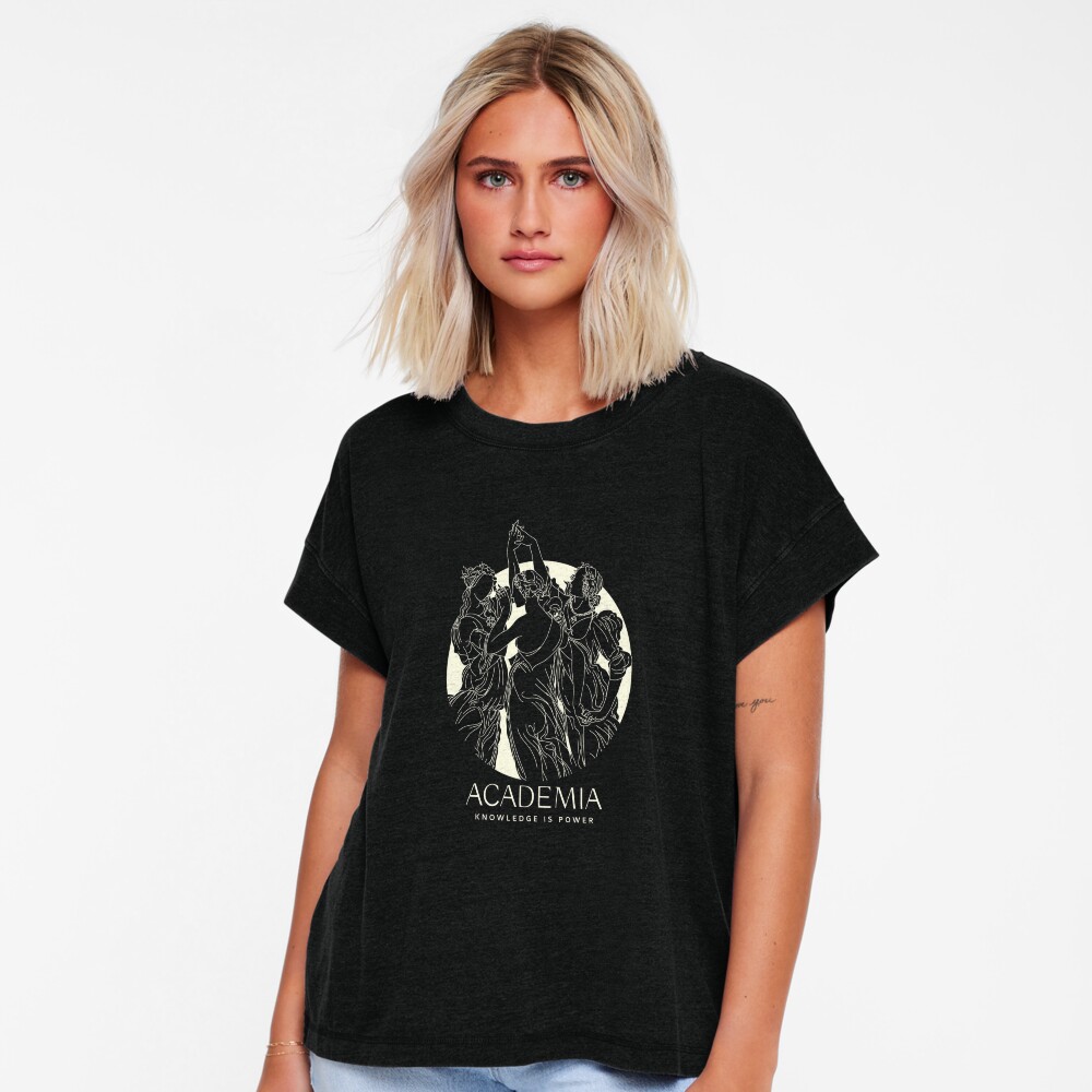 Vista previa del artículo con la obra «Camiseta relajada», diseñado y vendido por AcademiaCollege.