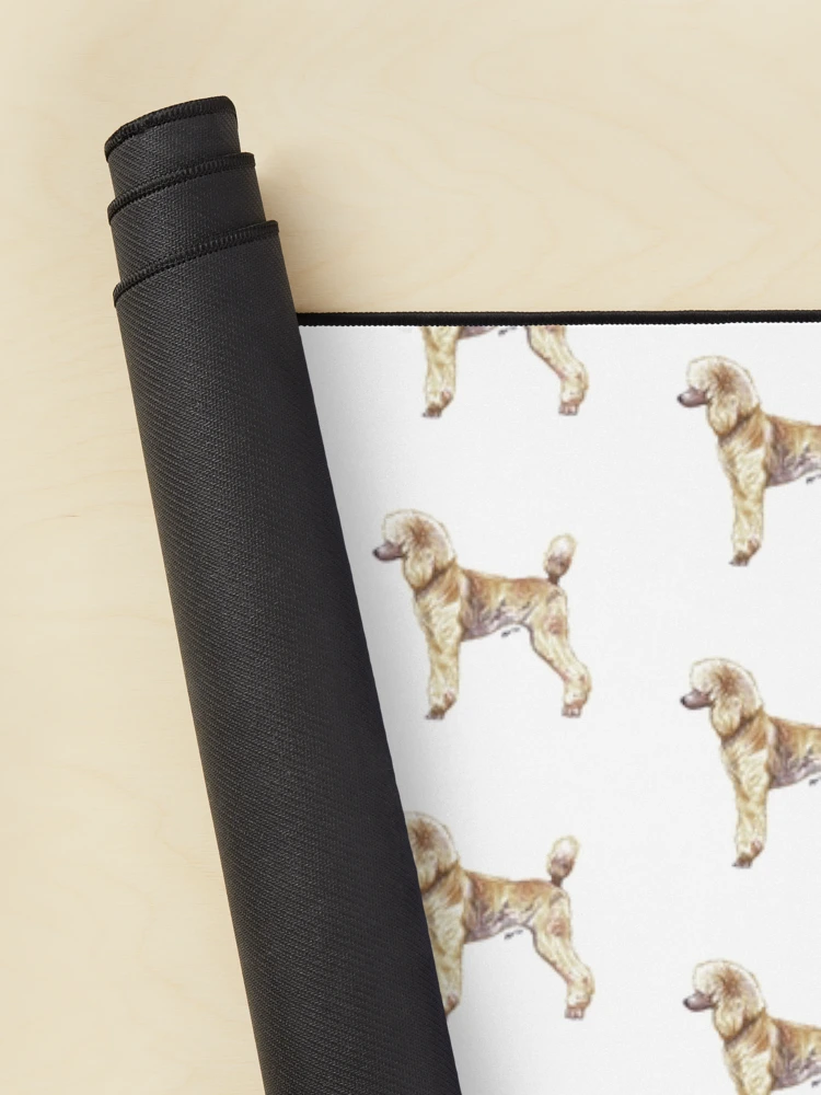 Thumbnail 2 of 5, Mouse Pad, Apricot Poodle Show Stack designed and sold by Amber Westwood.