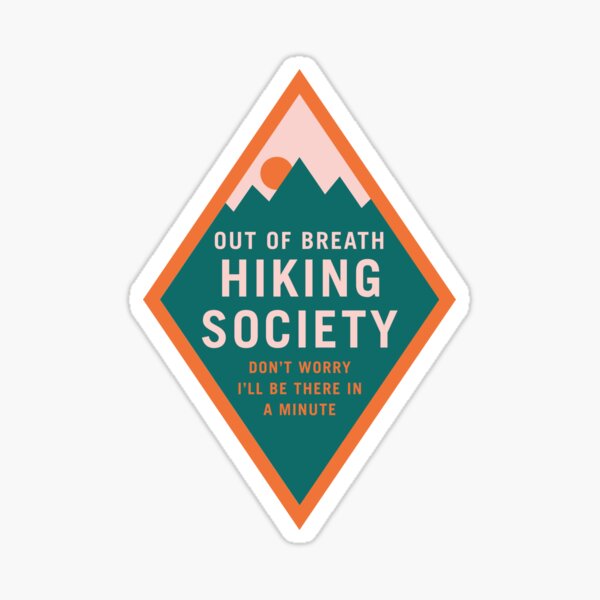 Artikelvorschau, Wanderverein ausser Atem - Scout Diamond Patch entworfen und verkauft von TheOuterSunset.