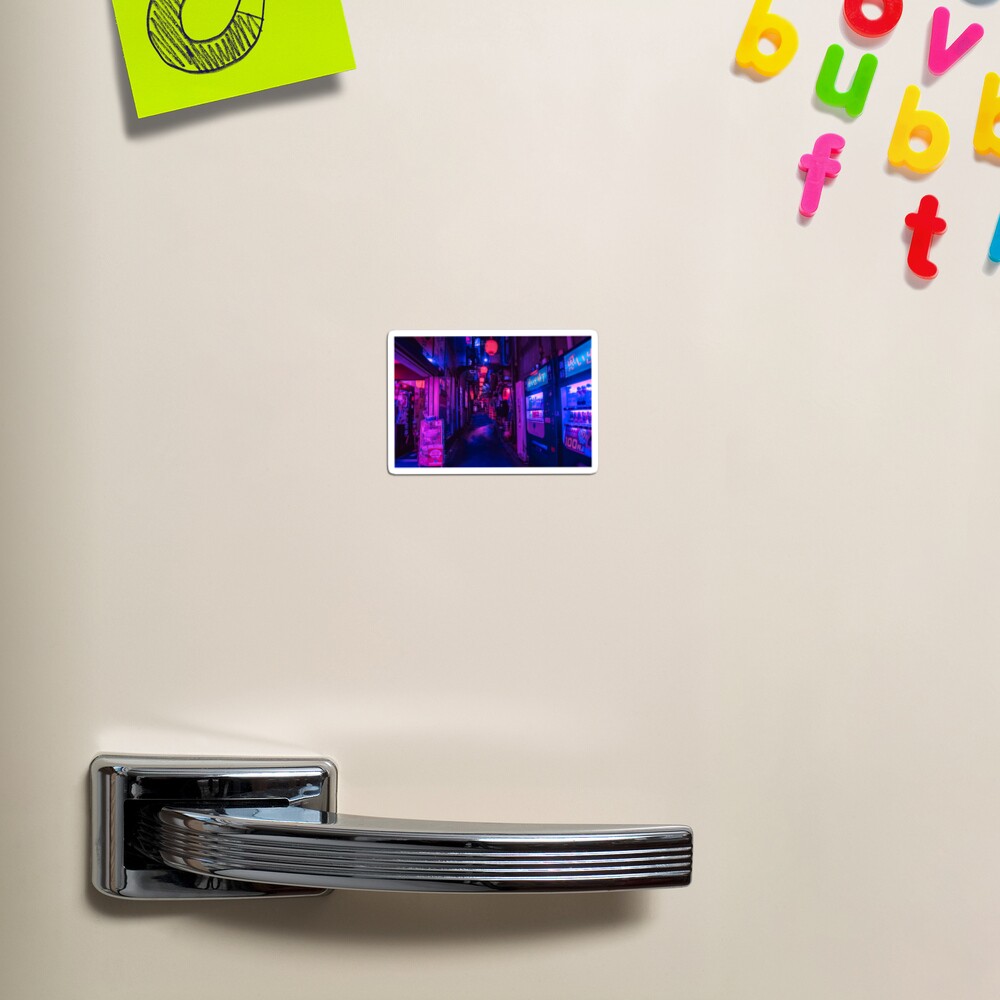 Aperçu de l'œuvre Magnet créée et vendue par Neondreamscapes.