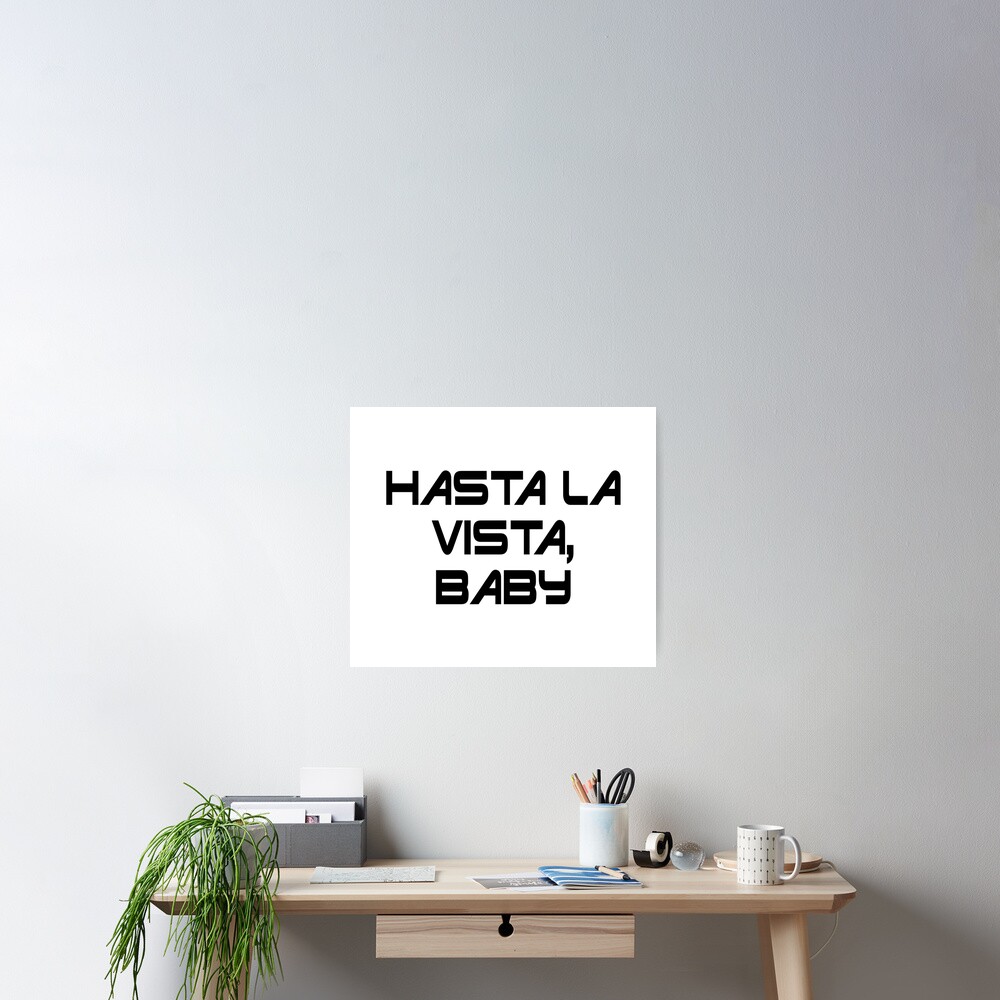 Vista previa del artículo con la obra «Póster», diseñado y vendido por IconicFilmQuote.