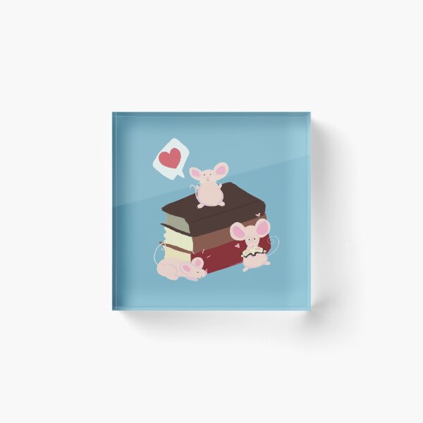 Aperçu de l'œuvre Livre Souris créée et vendue par LisaMichelleArt.