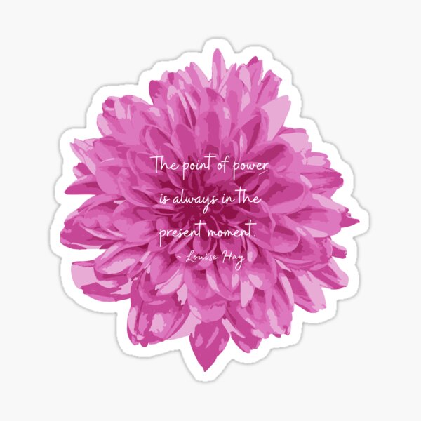 Aperçu de l'œuvre Citation de Louise Hay, point de puissance, citation de la loi de l'hypothèse créée et vendue par MamaSweetea.