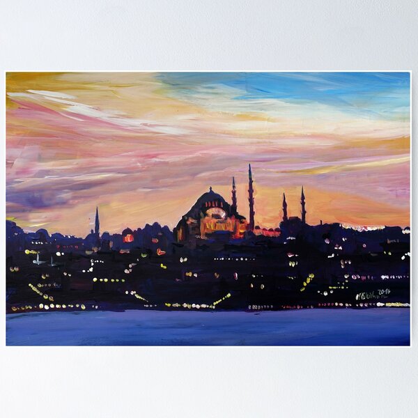 Item preview, Estambul, Turquía, en el Bósforo y Santa Sofía designed and sold by artshop77.