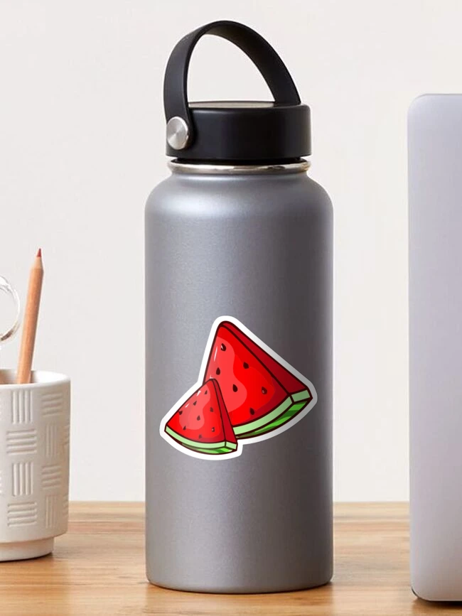 Thumbnail 1 of 3, Sticker, watermelon slice designed and sold by zaher97.