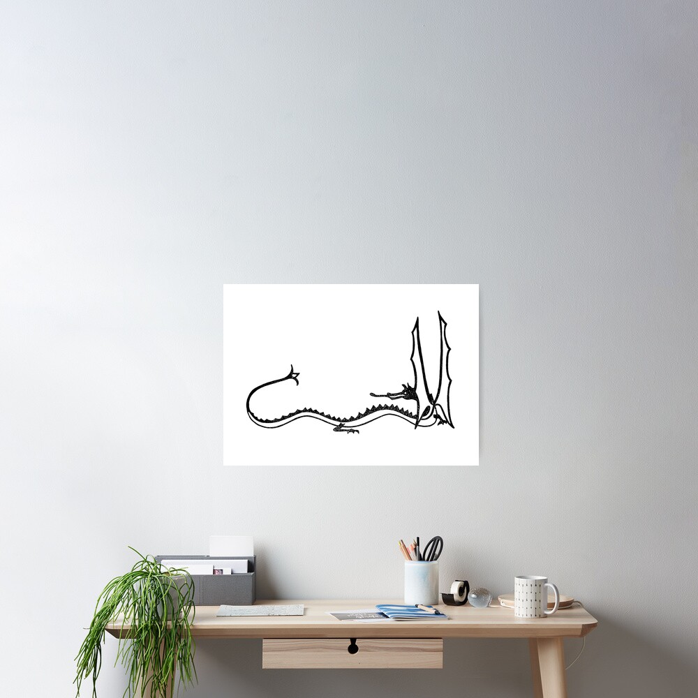 Vista previa del artículo con la obra «Póster», diseñado y vendido por The Cosmic Turtle.