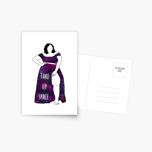 Artikelvorschau, Nimm Platz ein Plus Size Body Positivity Galaxie entworfen und verkauft von Healing Haven.