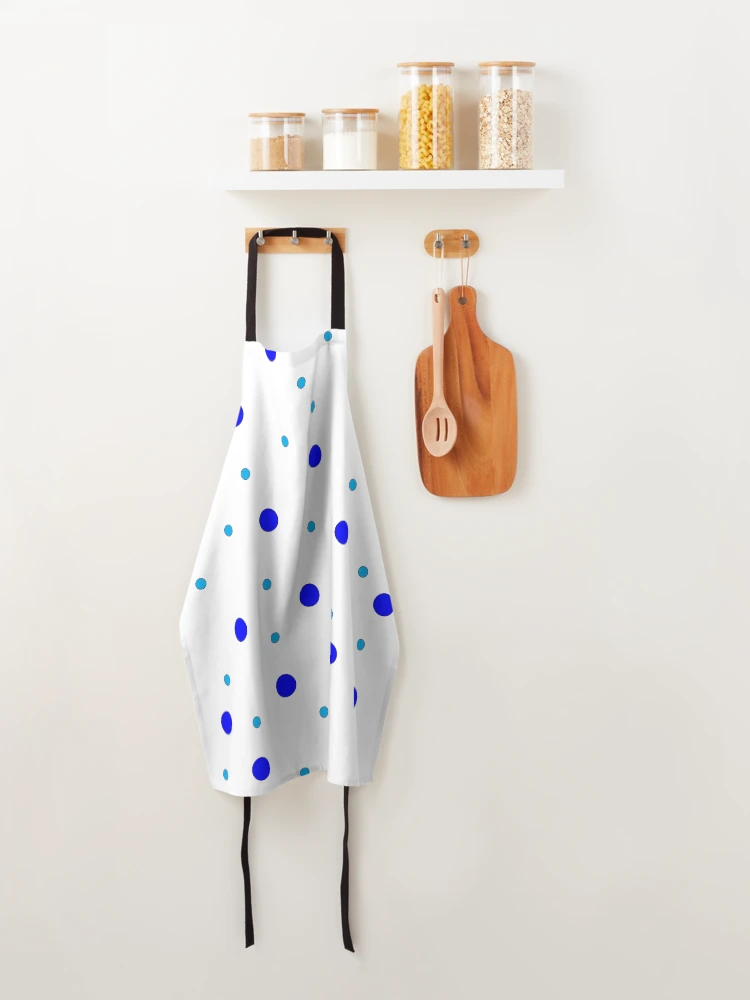 Thumbnail 4 of 6, Apron, Polka Dot pattern designed and sold by Ruwans.