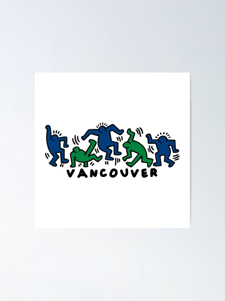Aperçu 1 sur 3. Poster avec l'œuvre Canucks Groovy People créée et vendue par bold-concepts.