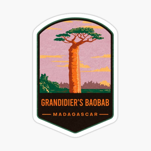 Aperçu de l'œuvre Baobab de Grandidier Madagascar créée et vendue par JordanHolmes.