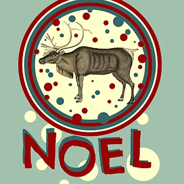 Artwork thumbnail, Noel Reindeer by sandpiperstudio